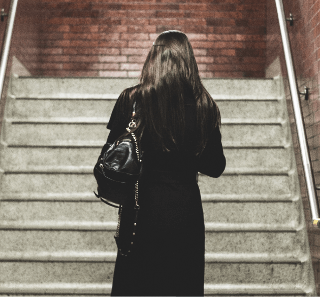 Femke onderweg voor hulp bij abortus